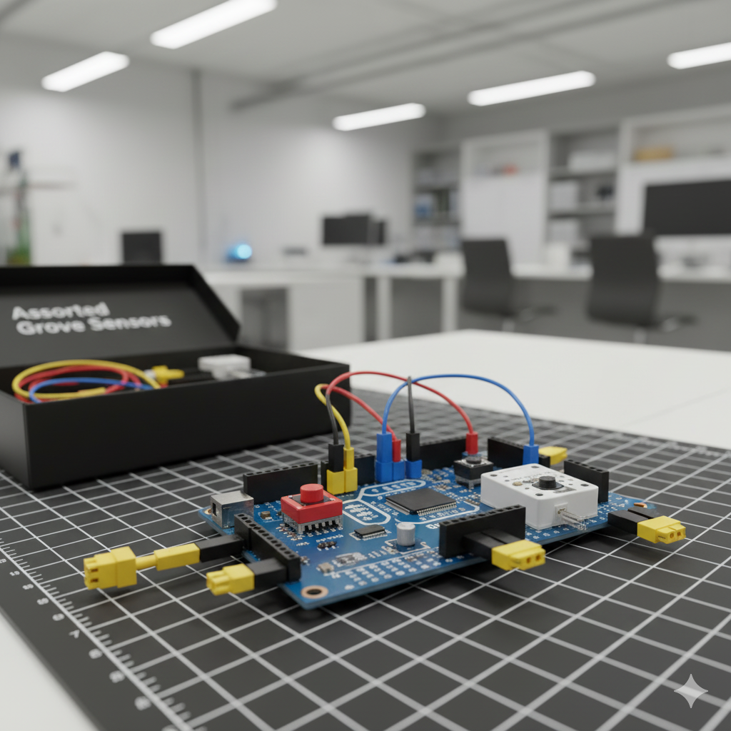 Grove Base Shield with sensors